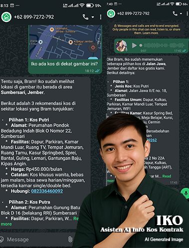 INFO KOS KONTRAK AI Chatbot