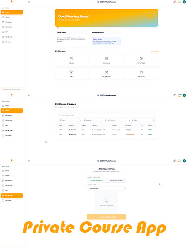 PRIVATE COURSE APP
