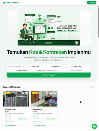 INFO KOS KONTRAK